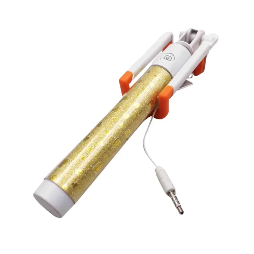 Селфи Стик Monopod Color c 3.5mm жак – Златист