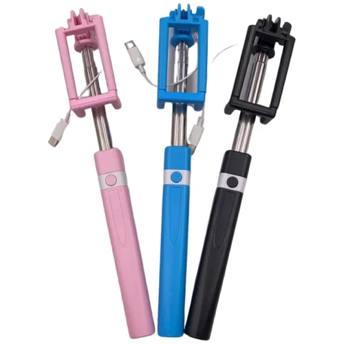 Селфи Стик Monopod с Type – C жак – Розов