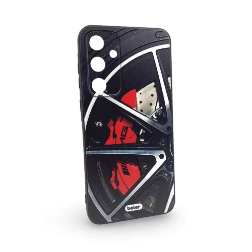 Шарен Кейс TP-40 за iPhone 13 (покриващ камерата) – Джанти Червен
