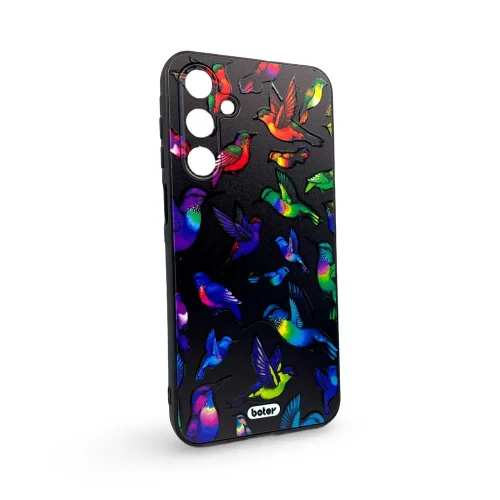 Шарен Кейс TP-40 за iPhone 16 (покриващ камерата) – Птици