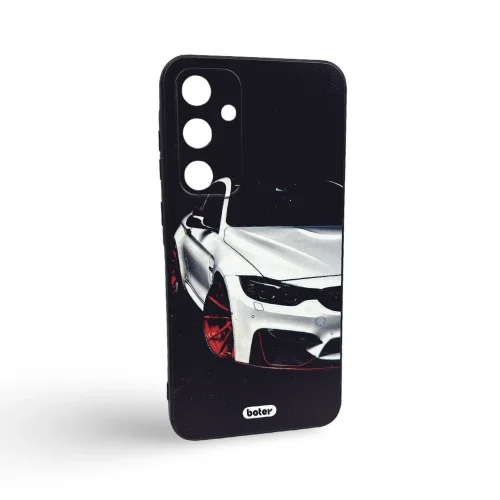 Шарен Кейс TP-40 за iPhone 16E (покриващ камерата) – Бяла Кола