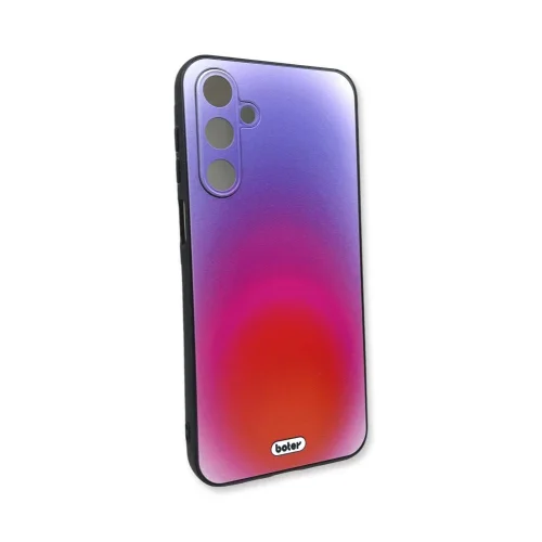 Шарен Кейс TP-40 за Samsung A55 (покриващ камерата) – Лилаво Оранжево