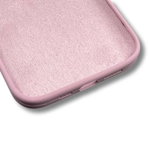 Silicone case TP-59 + камера за iPhone 14 – Лилав