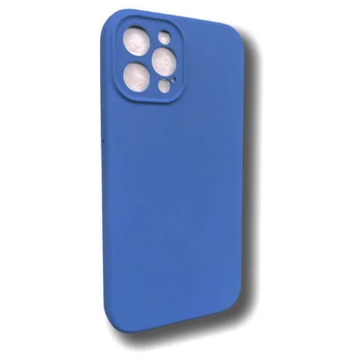 Silicone case TP-59 + камера за iPhone 7G/8G/SE2/SE3 – Тъмно Син