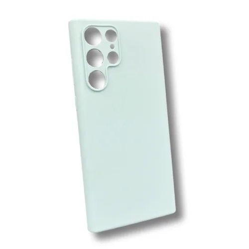 Silicone case TP-59 + камера за Samsung S22 Plus – Мента