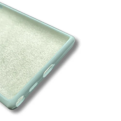 Silicone case TP-59 + камера за Samsung S24 Plus – Мента