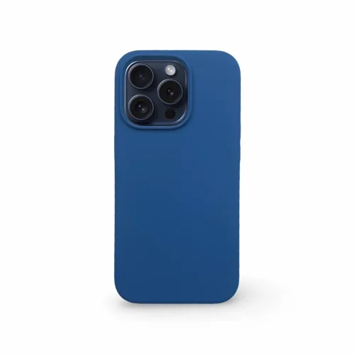 Silicone case TP-59 за iPhone 13 Pro Max – Тъмно Син