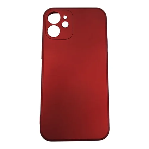 Силиконов гръб TP18 за iPhone 12 6.1″ – Червен