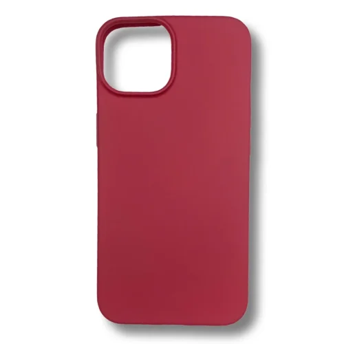 Силиконов гръб TP18 за iPhone 14 Pro – Винен