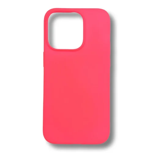 Силиконов гръб TP18 за iPhone 15 – Розов
