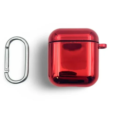 Силиконов калъф за Airpods 1 / 2 L2 Цвят – Лъскаво Червен
