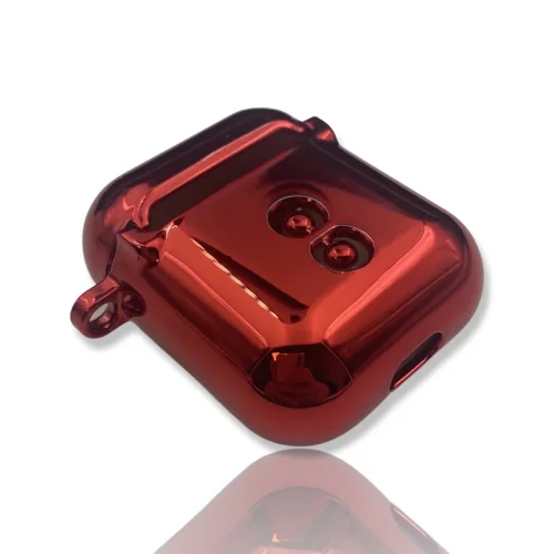 Силиконов калъф за Airpods 1 / 2 – Лъскаво червен