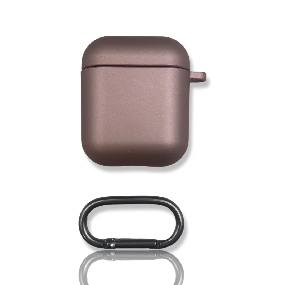 Силиконов калъф за Airpods 1 / 2 – Матово розово