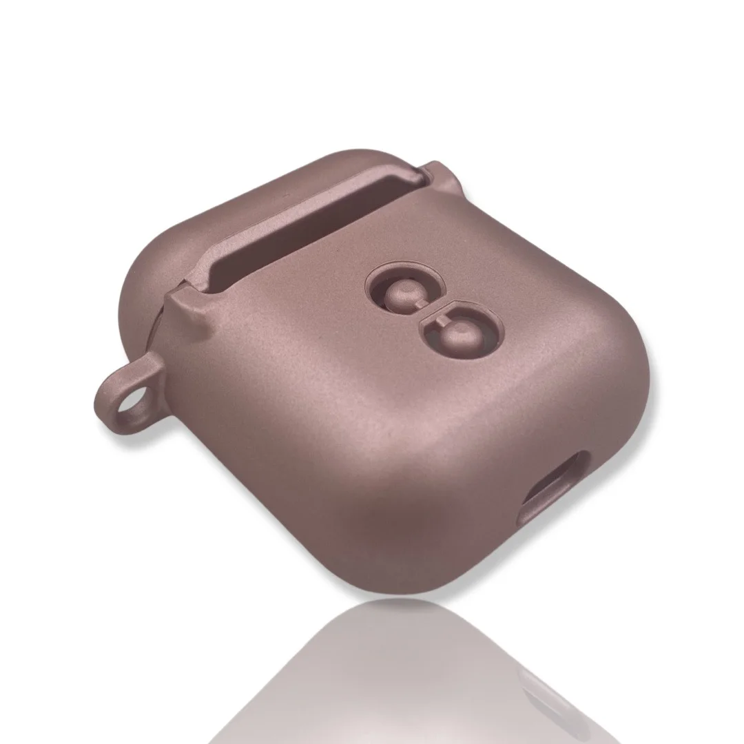 Силиконов калъф за Airpods 1 / 2 – Матово розово