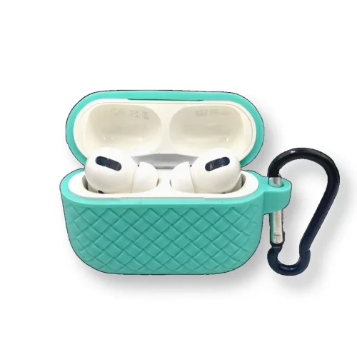 Силиконов калъф за AirPods Pro 2-gen SC02 – Мента
