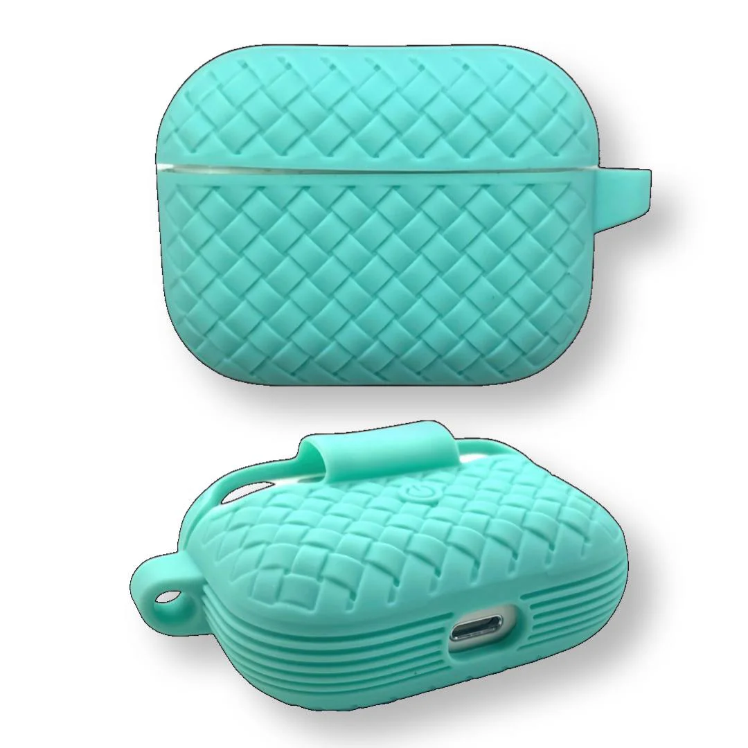Силиконов калъф за AirPods Pro 2-gen SC02 – Мента
