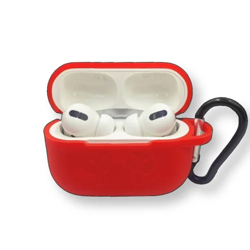 Силиконов калъф за AirPods Pro 2-gen SC03 – Червен