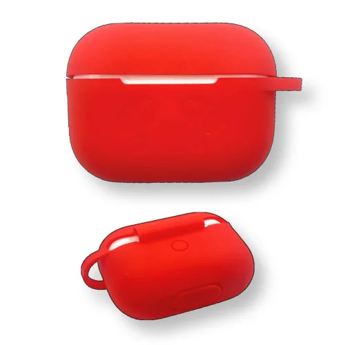 Силиконов калъф за AirPods Pro 2-gen SC03 – Червен