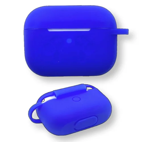 Силиконов калъф за AirPods Pro 2-gen SC03 – Тъмно син
