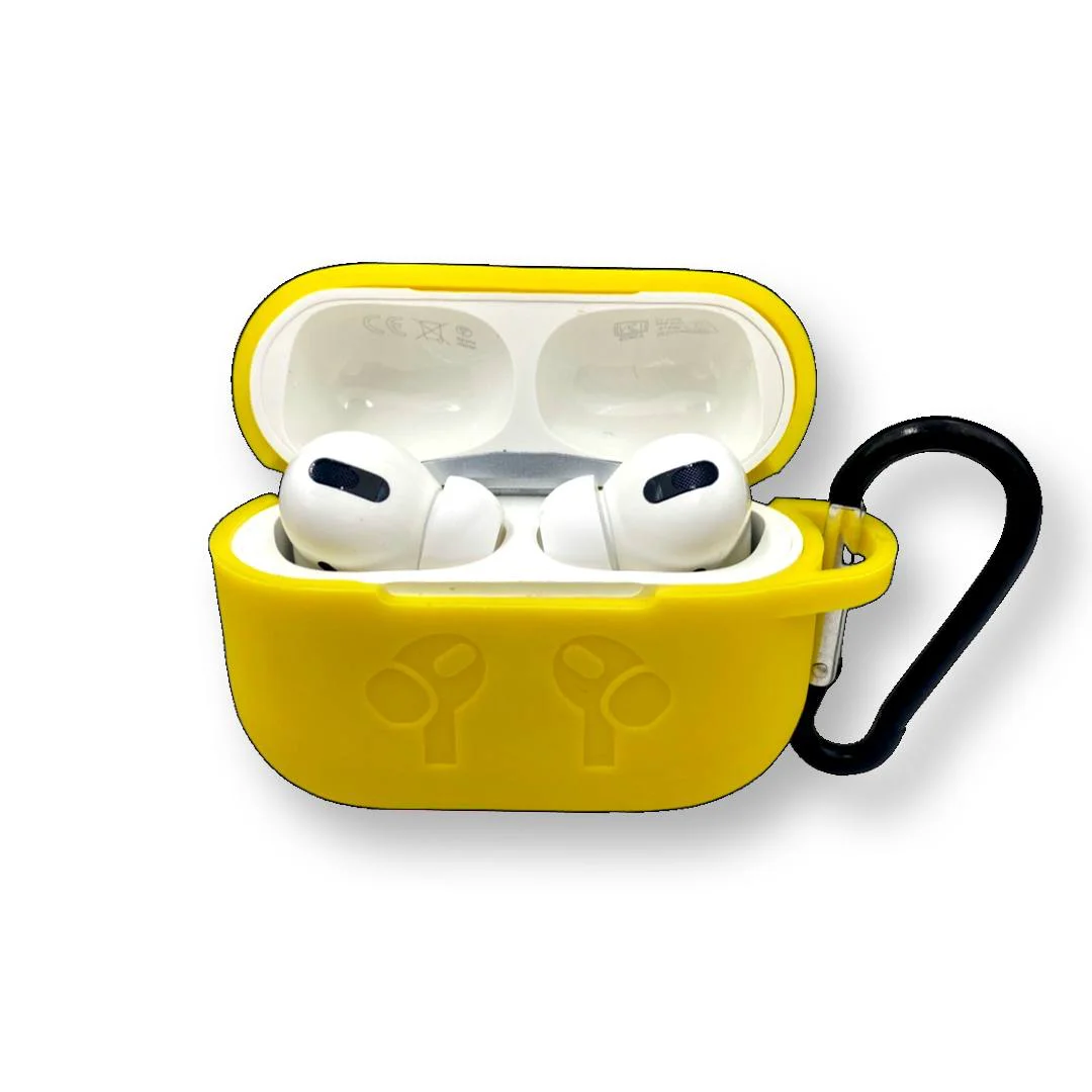 Силиконов калъф за Airpods Pro 2-gen SC03 – Жълт