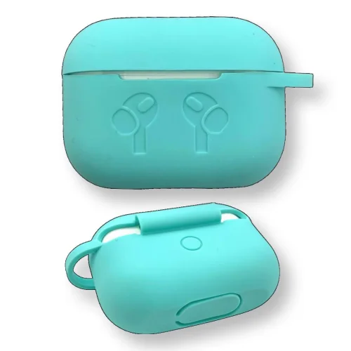 Силиконов калъф за AirPods Pro SC03 – Мента