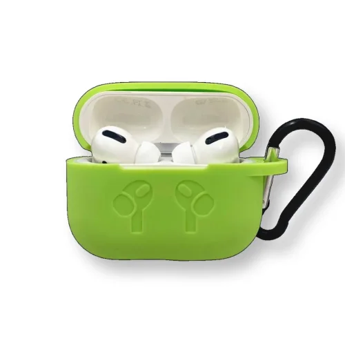 Силиконов калъф за Airpods Pro SC03 – Зелен