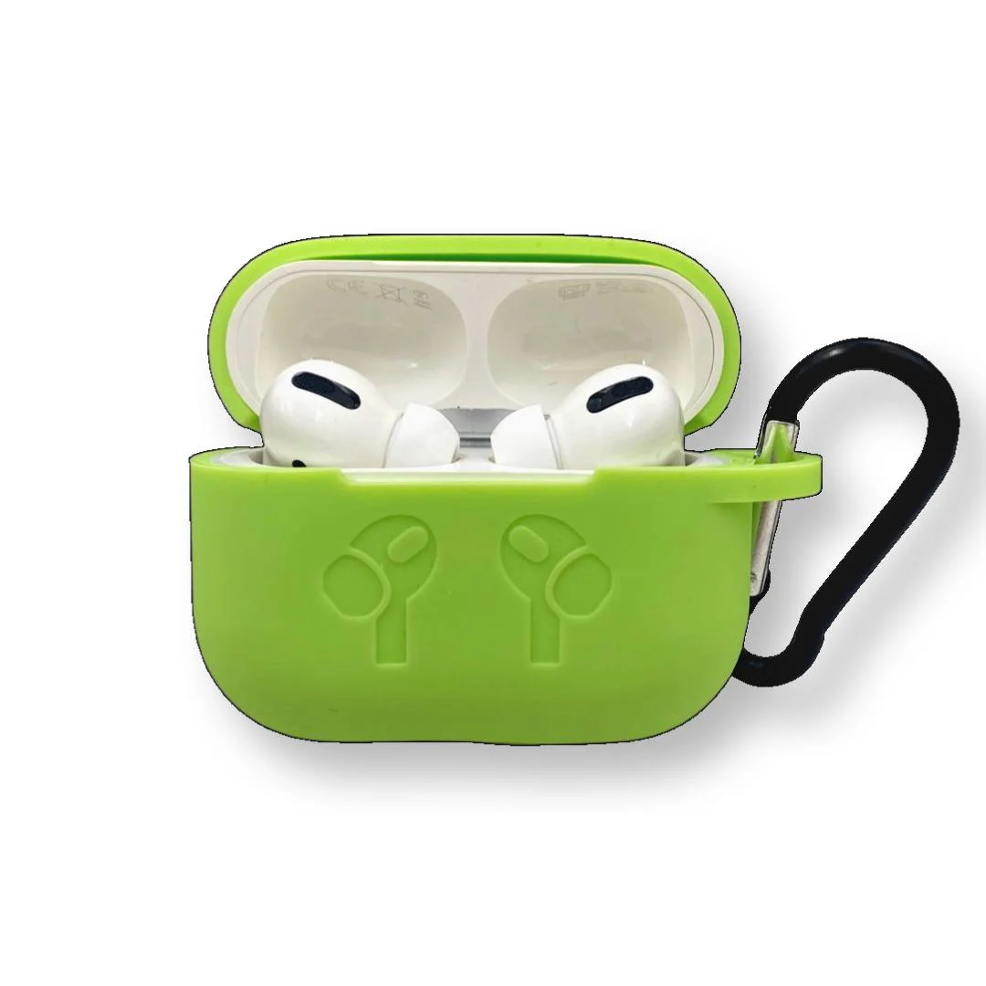 Силиконов калъф за Airpods Pro SC03 – Зелен