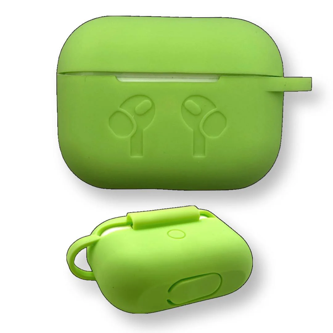 Силиконов калъф за Airpods Pro SC03 – Зелен