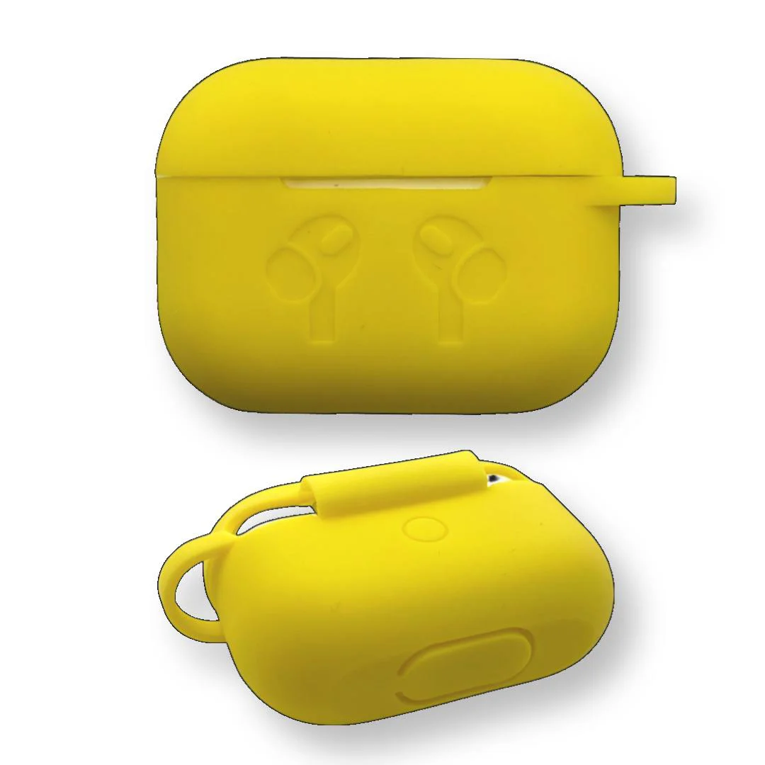 Силиконов калъф за Airpods Pro SC03 – Жълт
