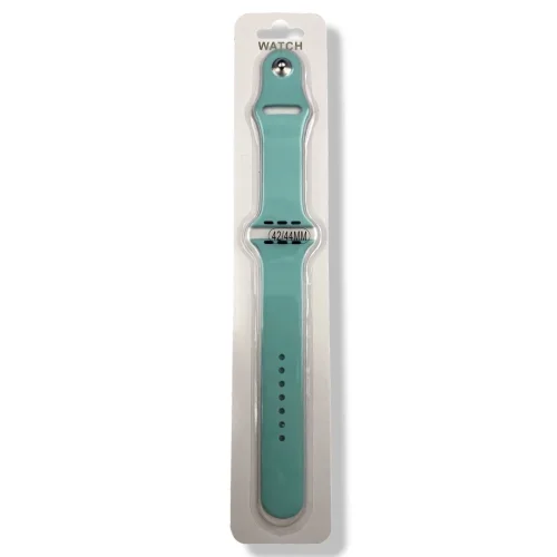 Силиконова Apple Watch каишка iWatch 45mm – Мента – 2 части