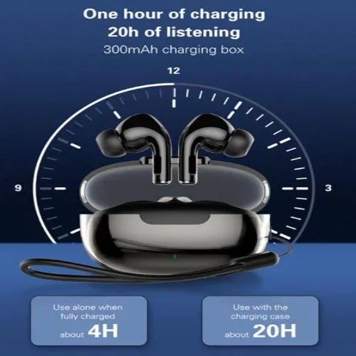 Слушалки T02 LDNIO TWS HD Audio BT Earbuds BT5.3 – Черен