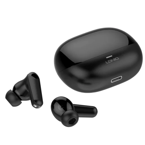 Слушалки T05 LDNIO TWS HD Audio BT Earbuds BT5.3 30ч. – Черен