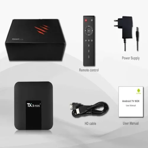 Смарт ТВ Бокс TX3 mini 2GB 16GB Bluetooth 2.1 Quad Core 64 Bits 2.4G/5G WiFi Smart 4K
