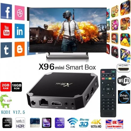 Смарт ТВ Бокс X96 MINI 2 RAM 16GB ANDROID 7.1