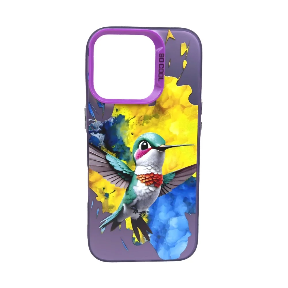 SOCOOL арт кейс TP42 за iPhone 13 Pro – (1) Птица
