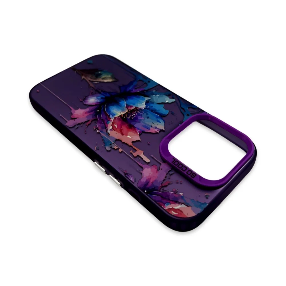 SOCOOL арт кейс TP42 за iPhone 13 Pro Max – (2) Цвете