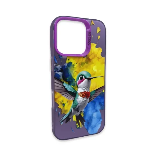 SOCOOL арт кейс TP42 за iPhone 16 Pro Max – (1) Птица