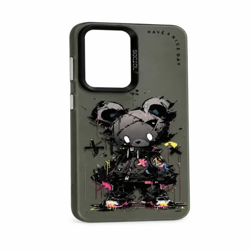 SOCOOL арт кейс TP42 за Samsung S25 Ultra – (9) Черно мече