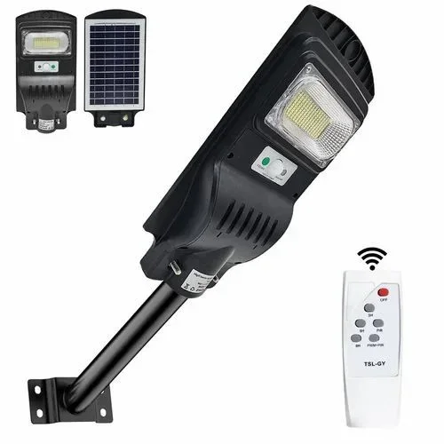 Соларна външна лампа SLP-1 50W IP-65 PIR сензор