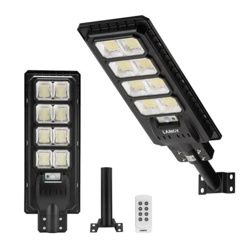 Соларна външна лампа SLP-4 200W IP-65 PIR сензор