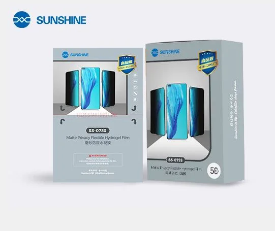 SS-075S TPU Matte Privacy Фолио за машина SUNSHINE