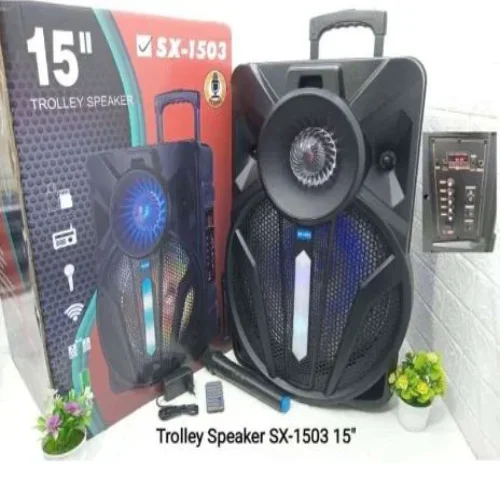 SX-1503 15″ 40W Безжична колона говорител субуфер