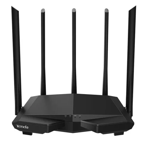 Tenda Рутер – AC7, Dual-band 1.2Gbps, черен
