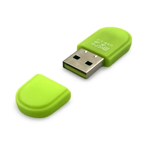 TF1 Високоскоростен USB четец на карти – Зелен