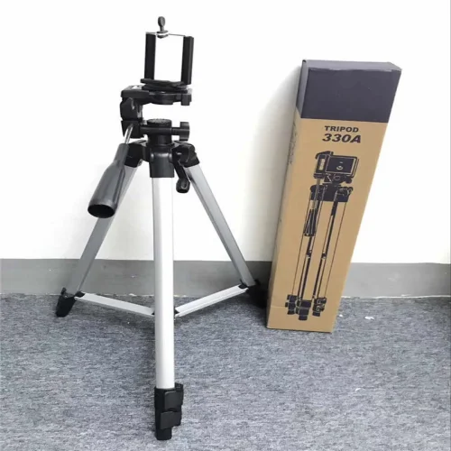 TRIPOD 330A – Универсален 360° статив за телефон и камера с телескопична настройка и чанта