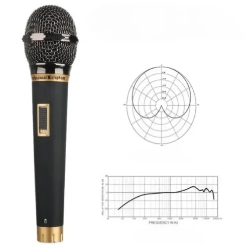 TTD-60S Професионален Жичен Микрофон 6.5mm.