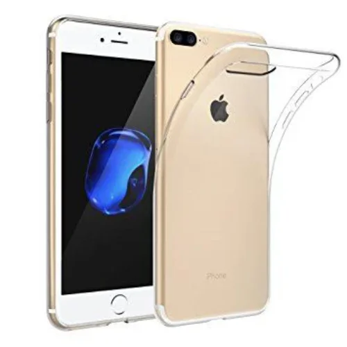 Ултра тънък силиконов кейс T-62 за iPhone 7 plus / 8 plus – Опушен
