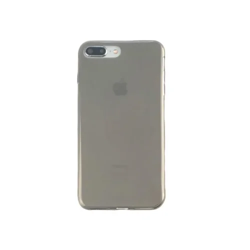 Ултра тънък силиконов кейс T-62 за iPhone 7 plus / 8 plus – Опушен
