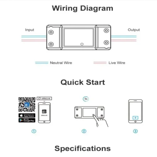 Умен дом със SONOFF BASIC R2 Basic WiFi Smart Switch – Умен превключвател с управление през eWeLink, Alexa и Google Home