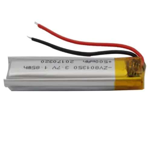 Универсална Батерия 801350 50 / 13 / 8mm 3.7v 500 mAh